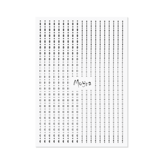 Moyra Körömdíszítő Csík Dots 02 Ezüst