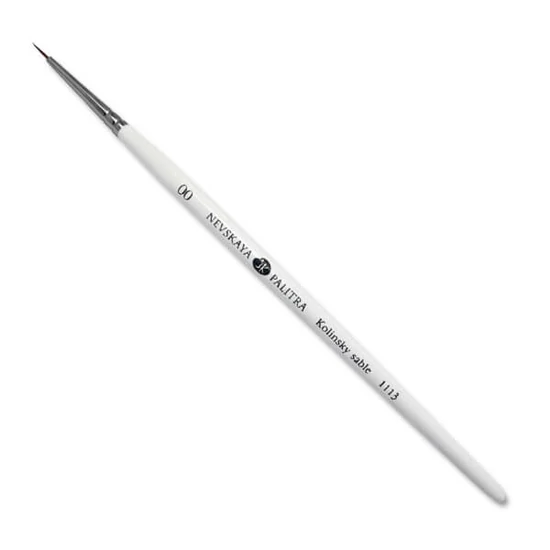 Moyra Nail Art Brush Series Painting Brush #00 – Kolinsky hair