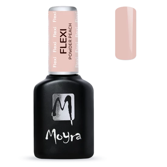 Moyra Flexi Powder Peach színezett lakkzselé alap