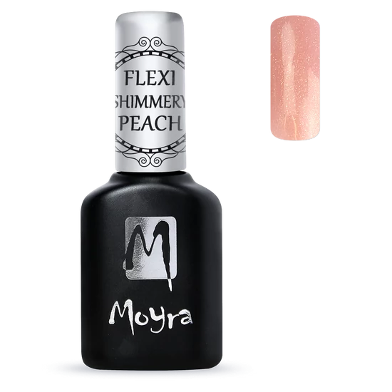 Moyra Lakkzselé Flexi Base – Shimmery Peach