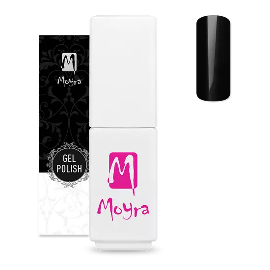 Moyra mini lakkzselé 221 fekete