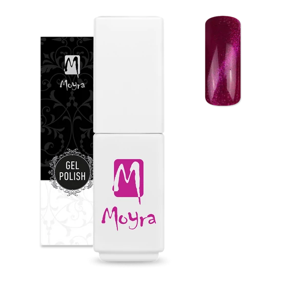 Moyra Mini lakkzselé Magnetic kollekció 506 Deep Mauve