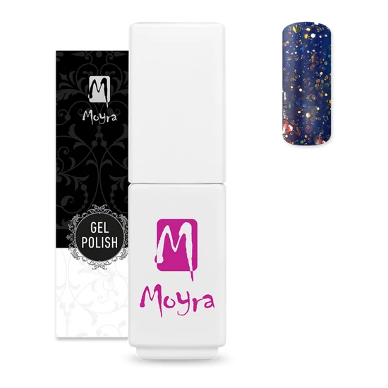 Moyra Mini lakkzselé Glitter Mix kollekció 410