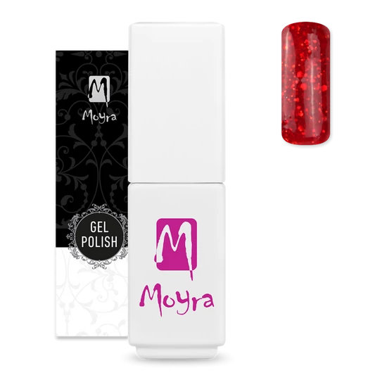 Moyra Mini lakkzselé Glitter Mix kollekció 404