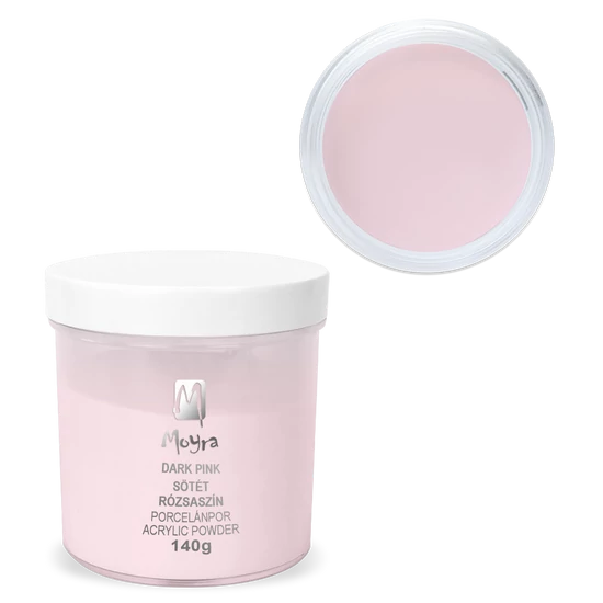 Moyra Sötét rózsaszín porcelánpor 140g