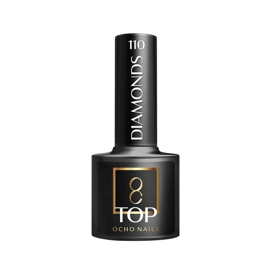 Ocho Nails Diamonds Top 110 fixálásmentes fényzselé 5g