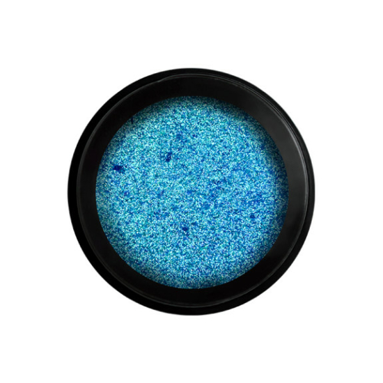 Perfect Nails Chrome Powder - Körömdíszítő Aurora Fátyol Krómpor - Blue