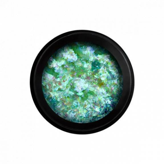 Perfect Nails Color Magic Flakes - Körömdíszítő pehely - Green