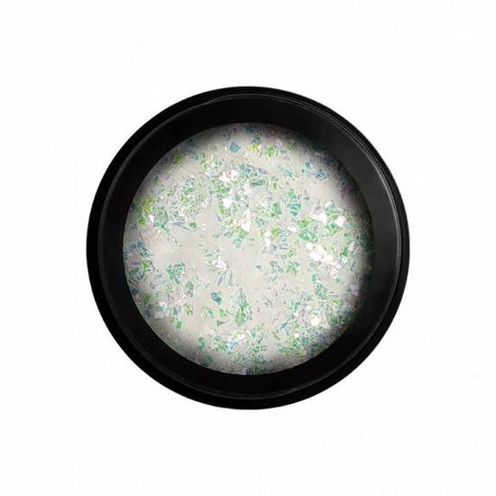 Perfect Nails Wonder Flakes - Körömdíszítő pehely - Fehér rózsaszín