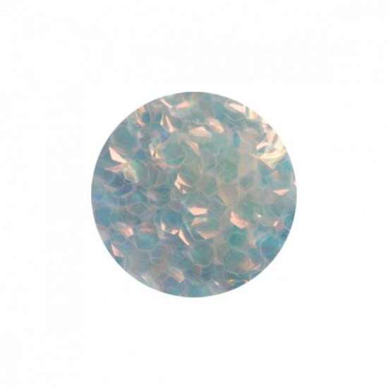 Perfect Nails Mermaid Scale Flitter L - White