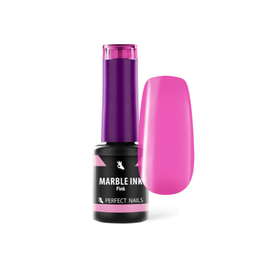 Perfect Nails Marble Ink - Körömdíszítő Akvarell Tinta - Pink 4ml