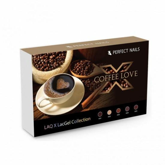 Perfect Nails LacGel LAQ X - Coffee Love Gél Lakk Szett