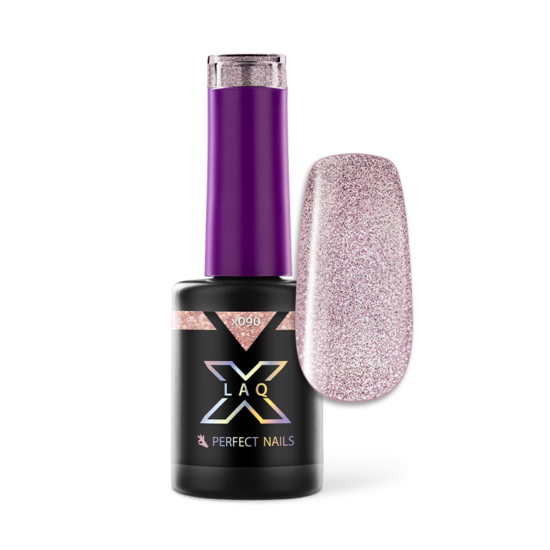 Perfect Nails LacGel LaQ X Gél Lakk 8ml - Shiny Rose X090 - Flash Light