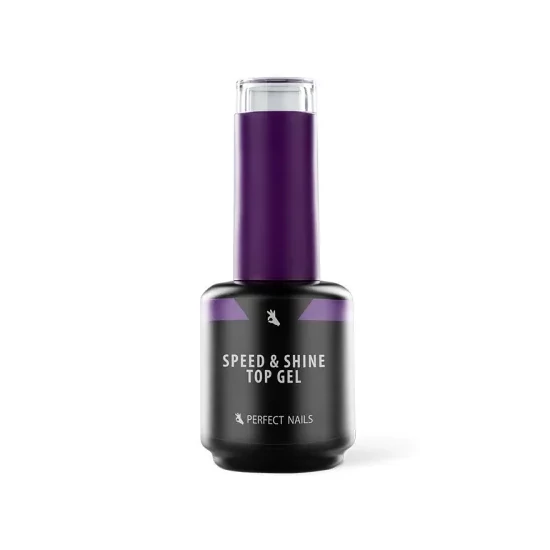 Perfect Nails Speed & Shine fedőzselé 15ml