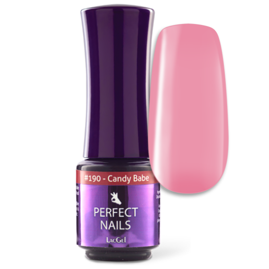 Perfect Nails Lacgel 190 - 4ml - Lipstick - Candy Babe