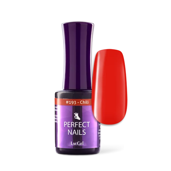 Perfect Nails LacGel 193 Gél Lakk 8ml - Chili - Lipstick