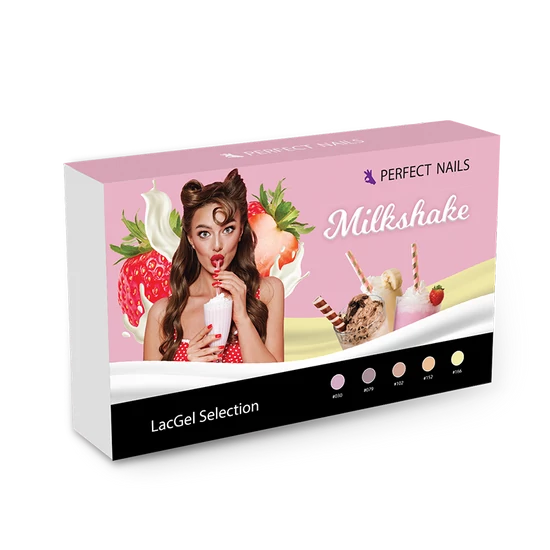 Perfect Nails Lacgel Milkshake Gél Lakk Szett