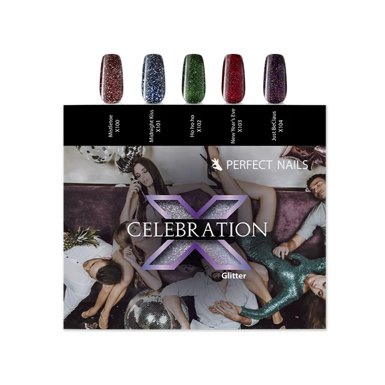 Perfect Nails LacGel LaQ X Celebration Gél Lakk Szett Színpaletta