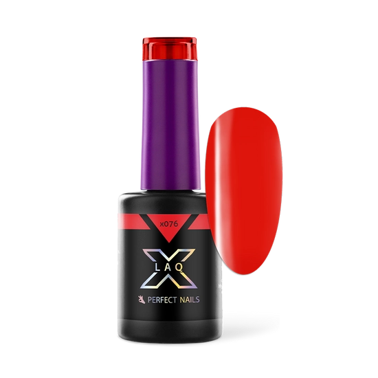Perfect Nails LacGel LaQ X Gél Lakk 8ml - Red Spring X076 - Cherry Blossom