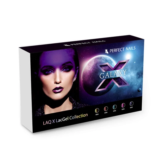 Perfect Nails LacGel LaQ X Galaxy Gél Lakk Szett 5*8ml