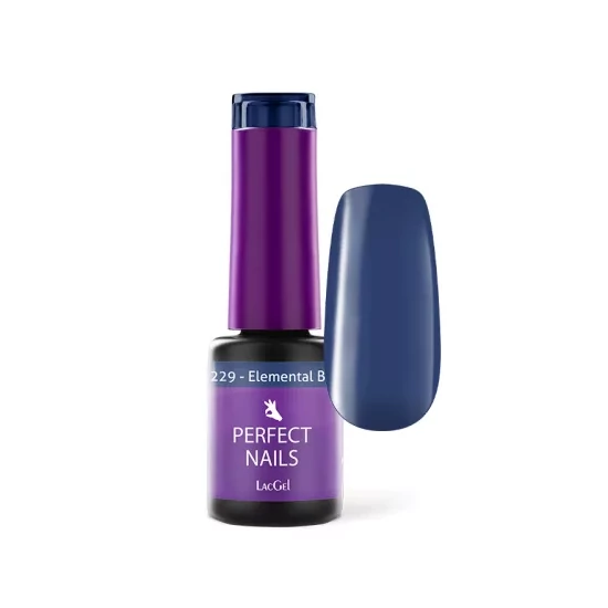Perfect Nails  LacGel Gél Lakk 4ml - Elemental blue 229 - Top model