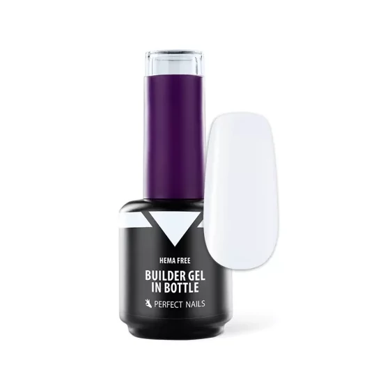 Perfect Nails HEMA FREE Builder Gel in Bottle - Színezett üveges építőzselé 15ml - Latte White