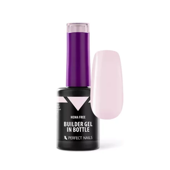 Perfect Nails HEMA FREE Builder Gel in Bottle - Színezett üveges építőzselé 8ml - Light Rose