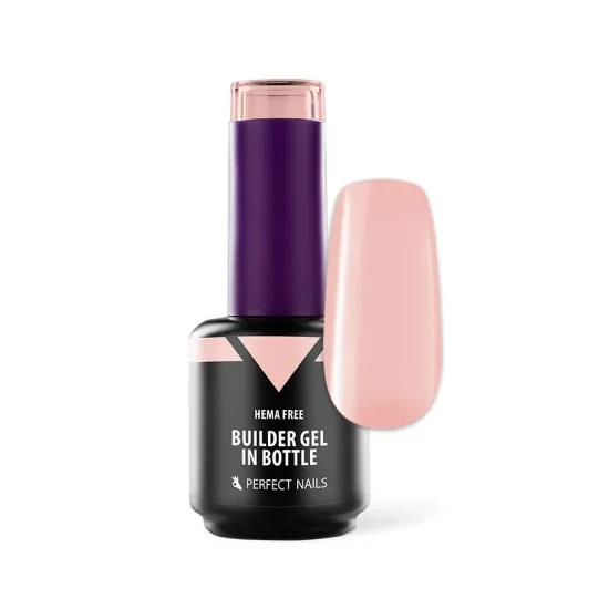 Perfect Nails HEMA FREE Builder Gel in Bottle - Színezett üveges építőzselé 15ml - Light Peach