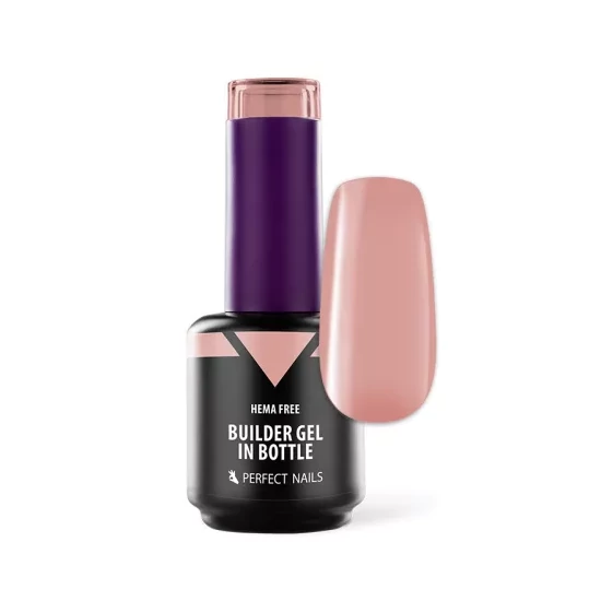 Perfect Nails HEMA FREE Builder Gel in Bottle - Színezett üveges építőzselé 15ml - Cover Peach