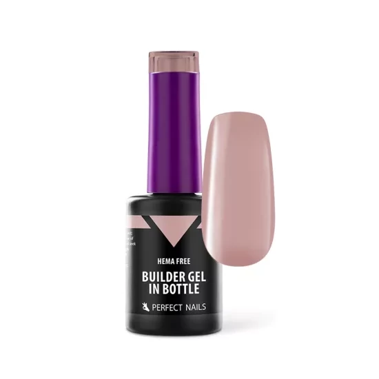 Perfect Nails HEMA FREE Builder Gel in Bottle - Színezett üveges építőzselé 8ml - Cover Beige