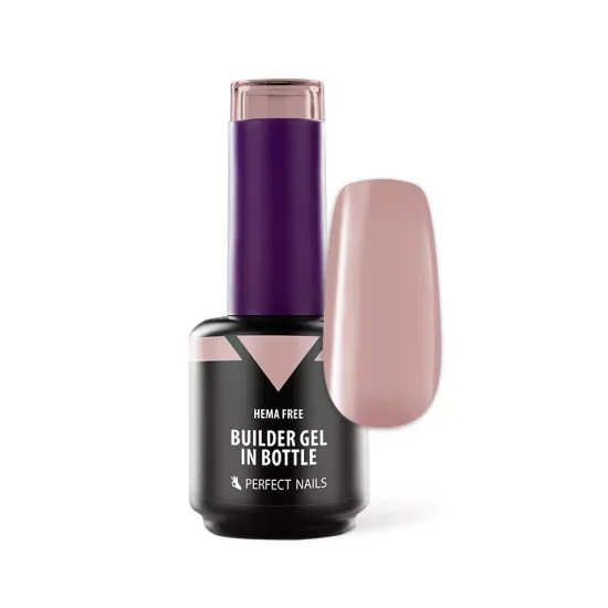 Perfect Nails HEMA FREE Builder Gel in Bottle - Színezett üveges építőzselé 15ml - Cover Beige