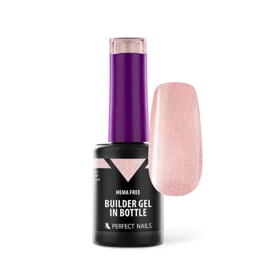 Perfect Nails HEMA FREE Builder Gel in Bottle - Színezett üveges építőzselé 8ml - Sparkling Rose