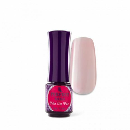 Perfect Nails Color Top fedőzselé Pink 4ml