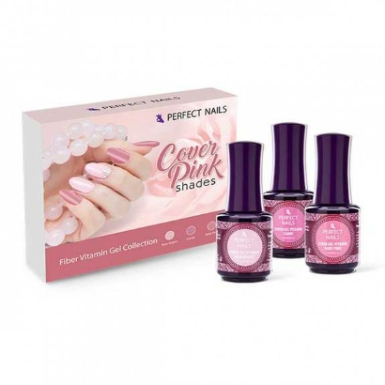 Perfect Nails Fiber Gel Cover Pink Shades Collection