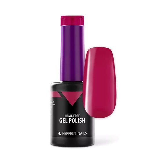  Perfect Nails HEMA Free gel lakk Poppy 8ml - Dark Red