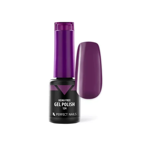 Perfect Nails HEMA FREE Gél Lakk 124 Merlot 4ml
