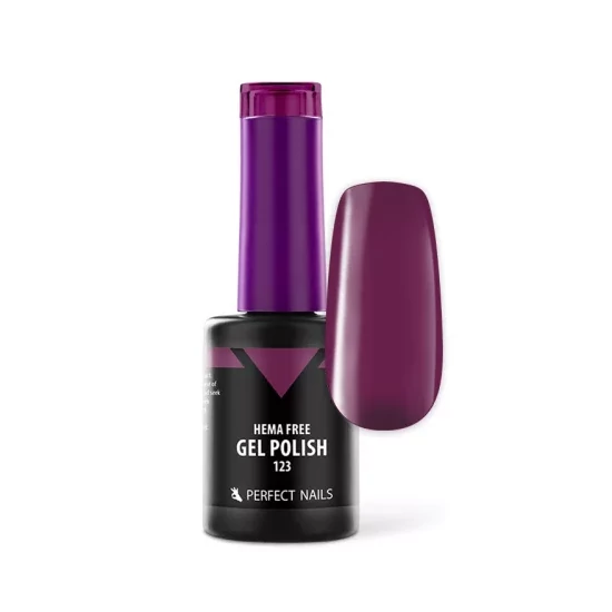 Perfect Nails HEMA FREE Gél Lakk 123 Maroon 8ml