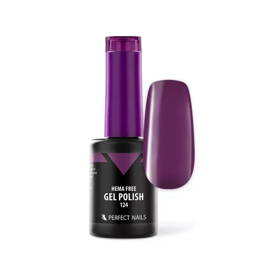 Perfect Nails HEMA FREE Gél Lakk 124 Merlot 8ml