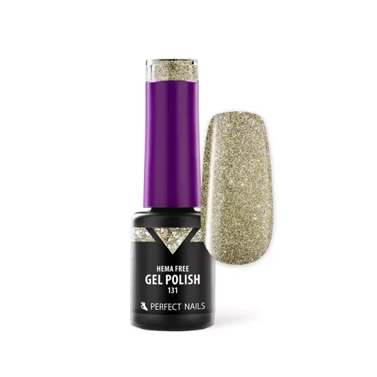  Perfect Nails HEMA FREE Gél Lakk 131 Glam Platinum 4ml