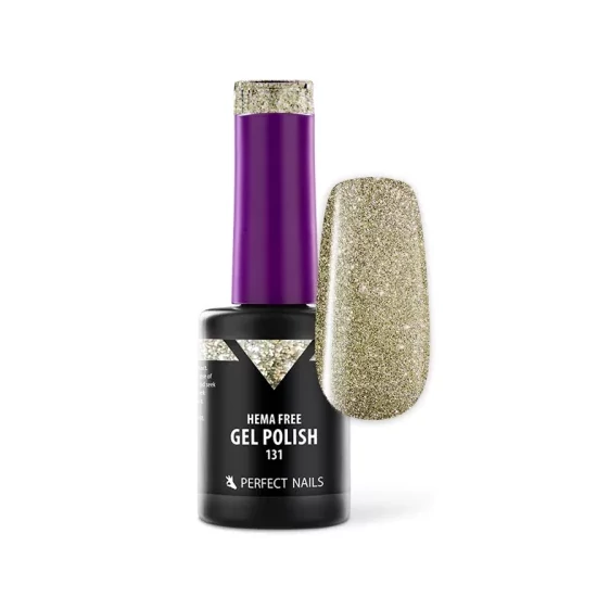  Perfect Nails HEMA FREE Gél Lakk 131 Glam Platinum 8ml