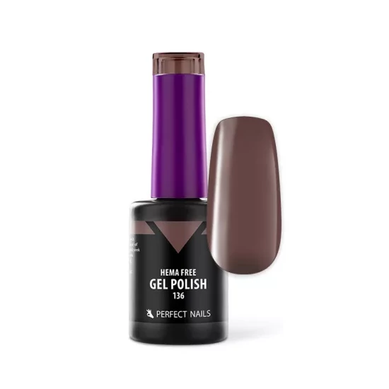  Perfect Nails HEMA FREE Gél Lakk - 136 Truffle - 8ml