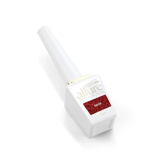 Allure G025 Ruby prémium piros csillámos effekt gél lakk 10ml