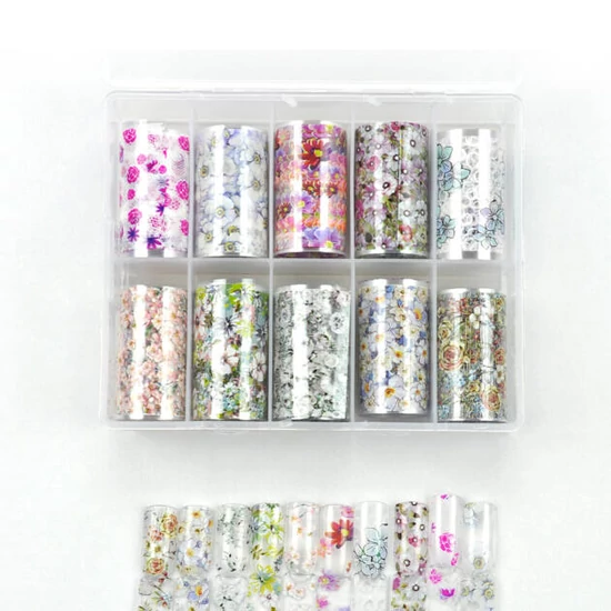 Pearl 10in1 Transzferfólia box - Flowers
