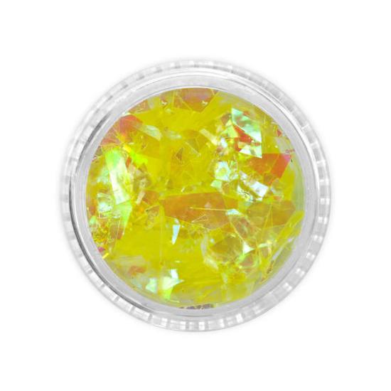 Pearl Mermaid Flakes M4 - citromsárga