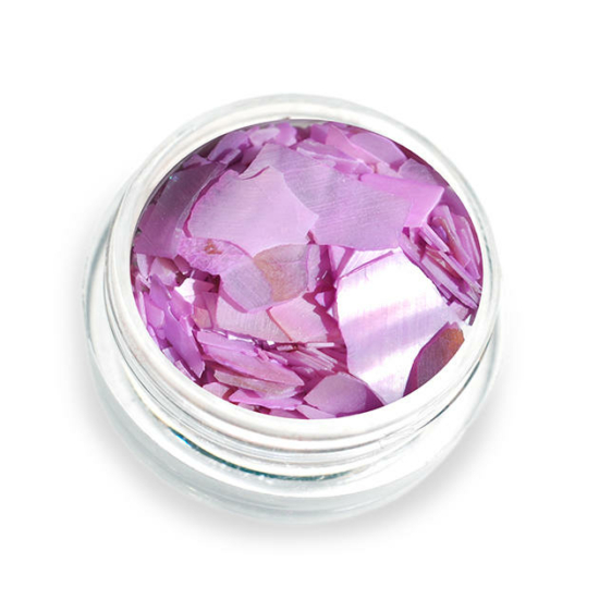 Pearl flakes - violet P10