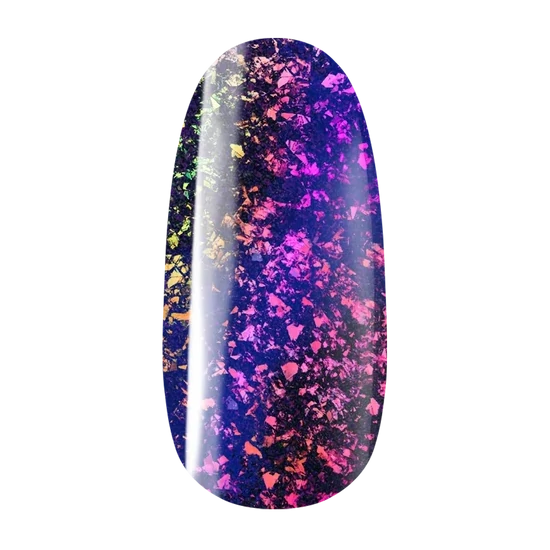 Pearl Flakes Cat Eye Effect 744 gél lakk - hajnalbíbor
