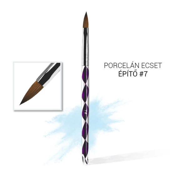 Pearl 7-es porcelán ecset (műanyag)