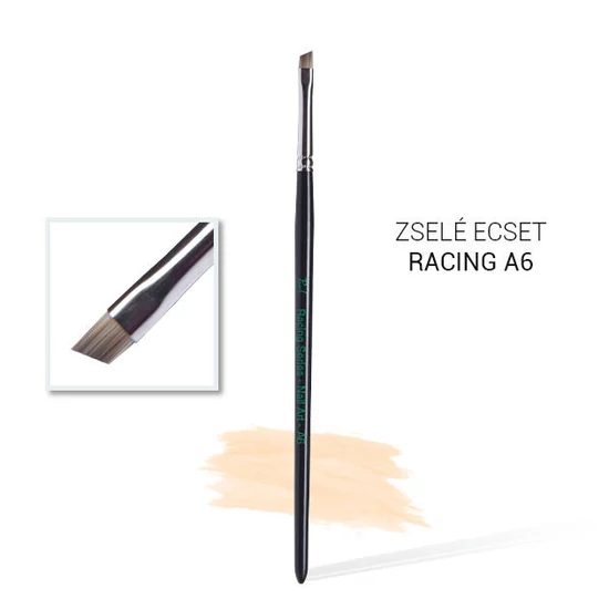 Pearl Racing A6 lapos Zselé Ecset #6