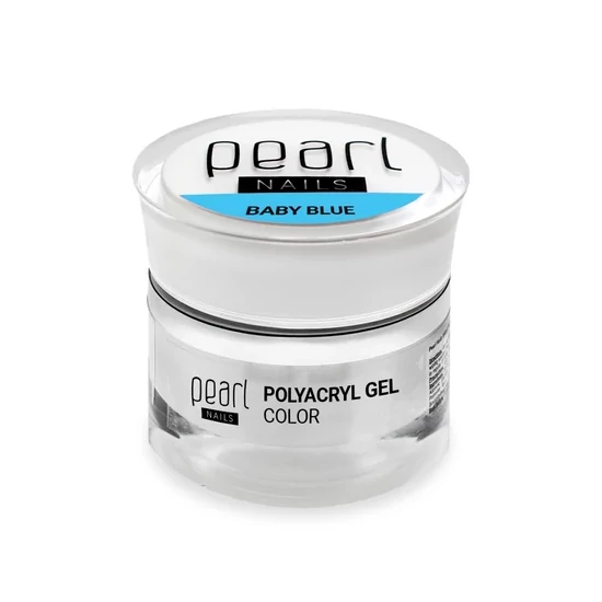 Pearl Nails PolyAcryl gel színes akrilzselé baby blue 39g
