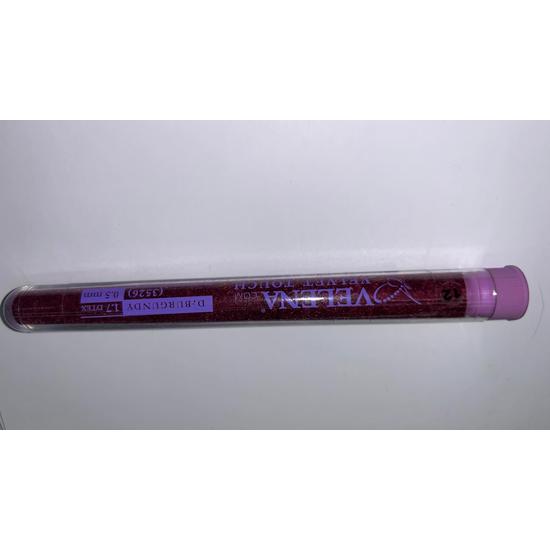 Velena velvet touch burgundi bársonypor